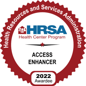 Health Resourses and Services Administration 2022 Badge Awardee - Access Enhancer